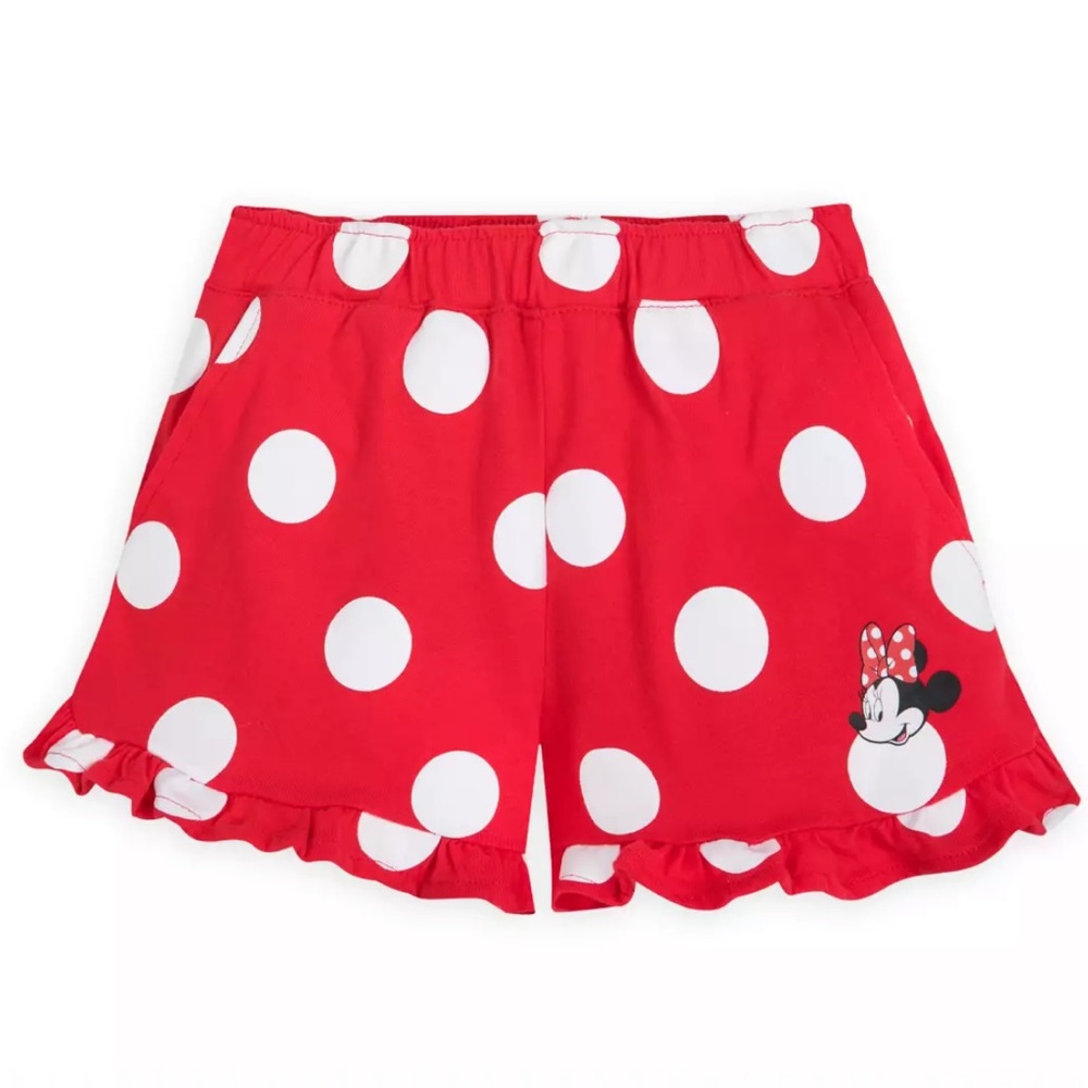 Minnie Mouse Polka Dot Shorts for Girls